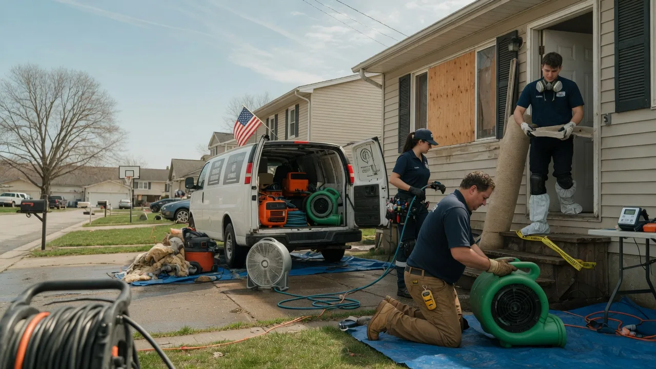 Water Damage Restoration in Bethalto, IL near me